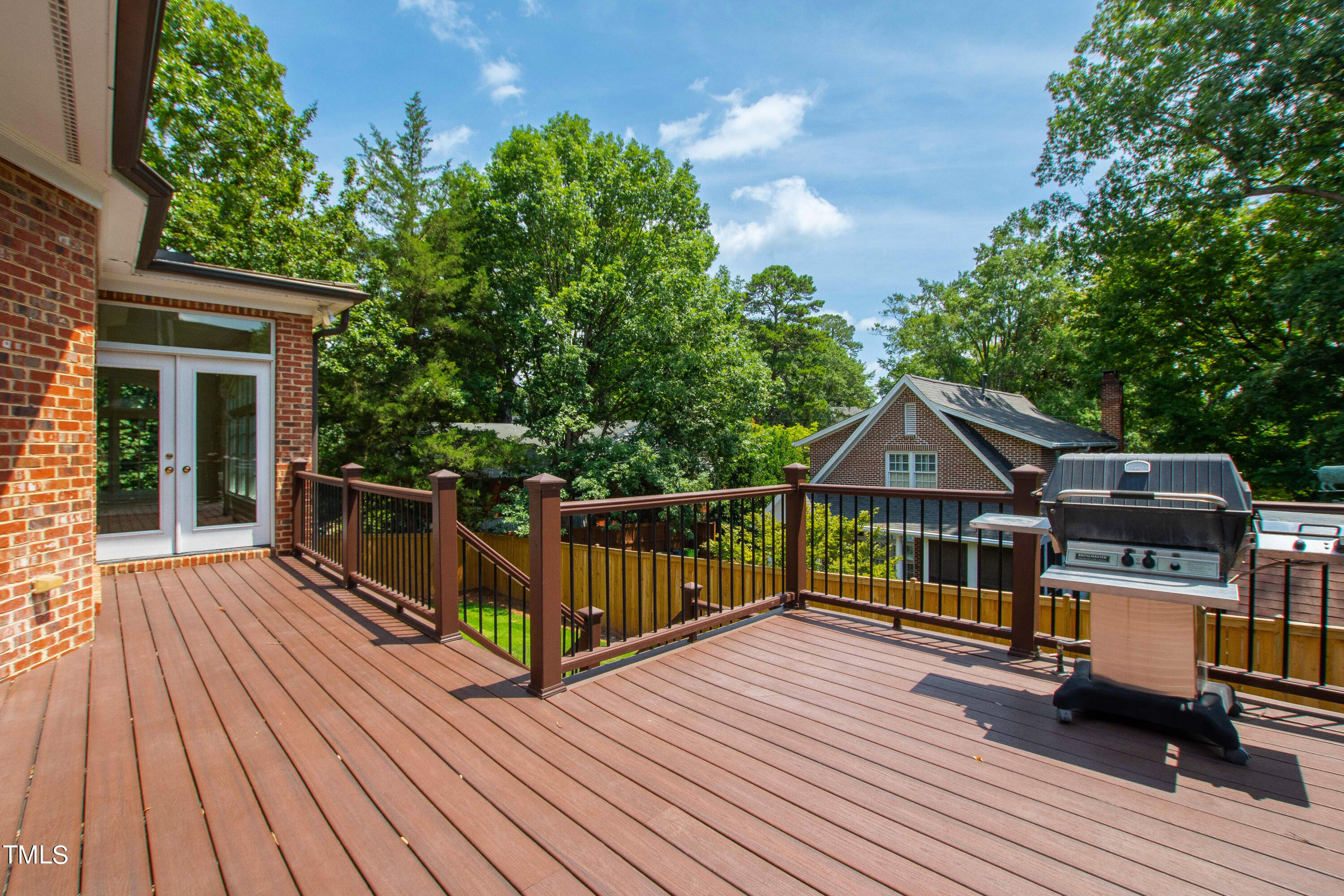 1804 Mcdonald Lane Raleigh, NC 27608 - Photo 55 of 62 a view of a roof deck
