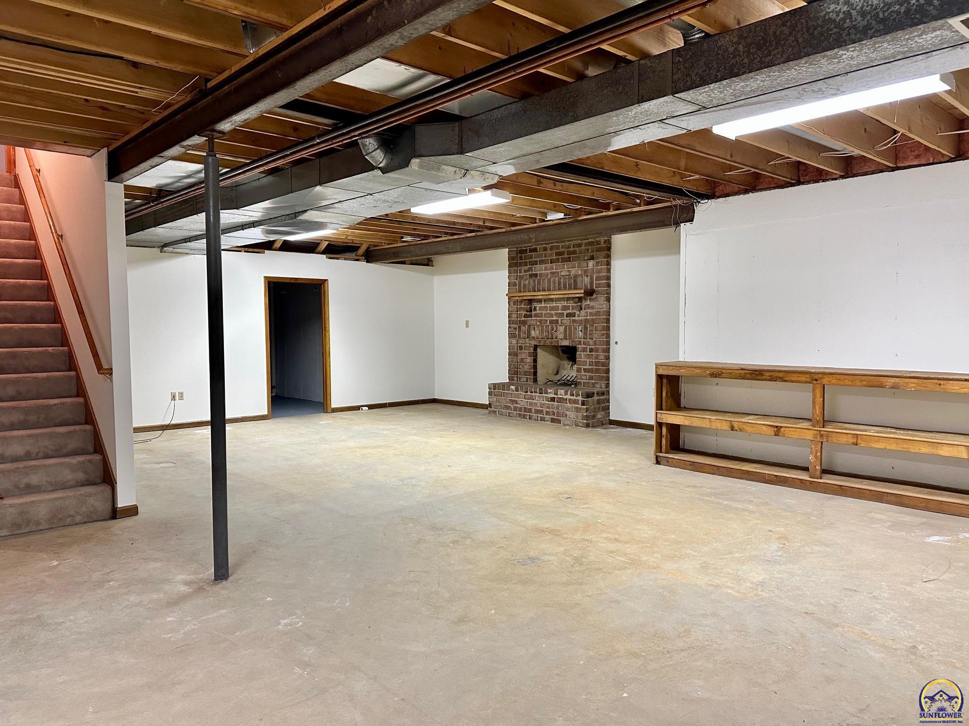 3101 Southwest Muirfield Court Topeka, KS 66614 - Photo 46 of 51 Large Unfinished Basement.