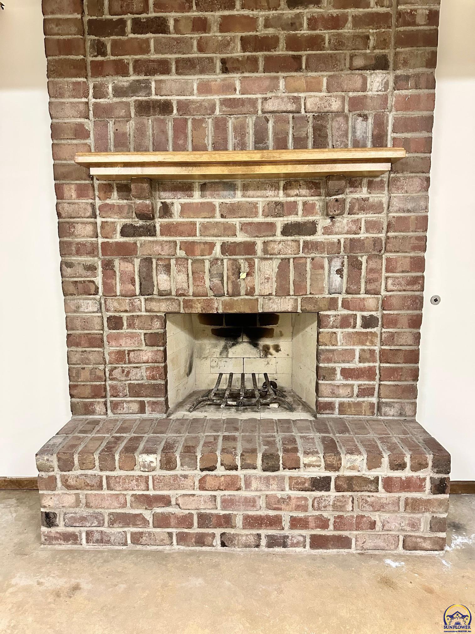 3101 Southwest Muirfield Court Topeka, KS 66614 - Photo 47 of 51 Nice Fireplace in Basement.