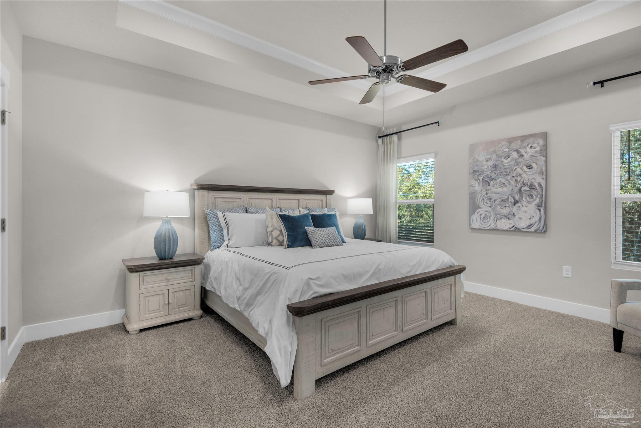 3419 Crossvine Road Cantonment, FL 32533 - Photo 31 of 45 a bedroom with a bed and window