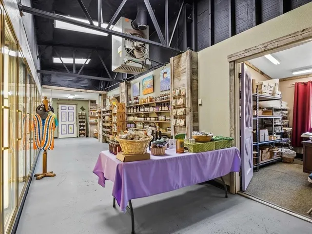 a view of a door with a glass door