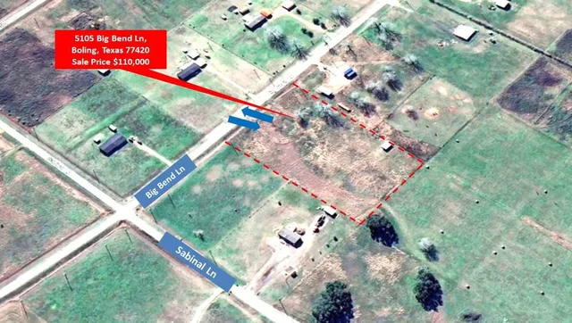 $108,000 | 5105 Big Bend Lane, Boling, TX 77420