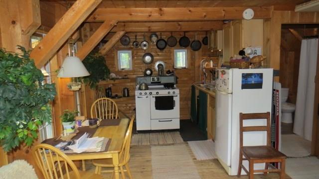 512 Bert Gray Road Sullivan, ME 04664 - Photo 12 of 35 Open kitchen/dining/living space