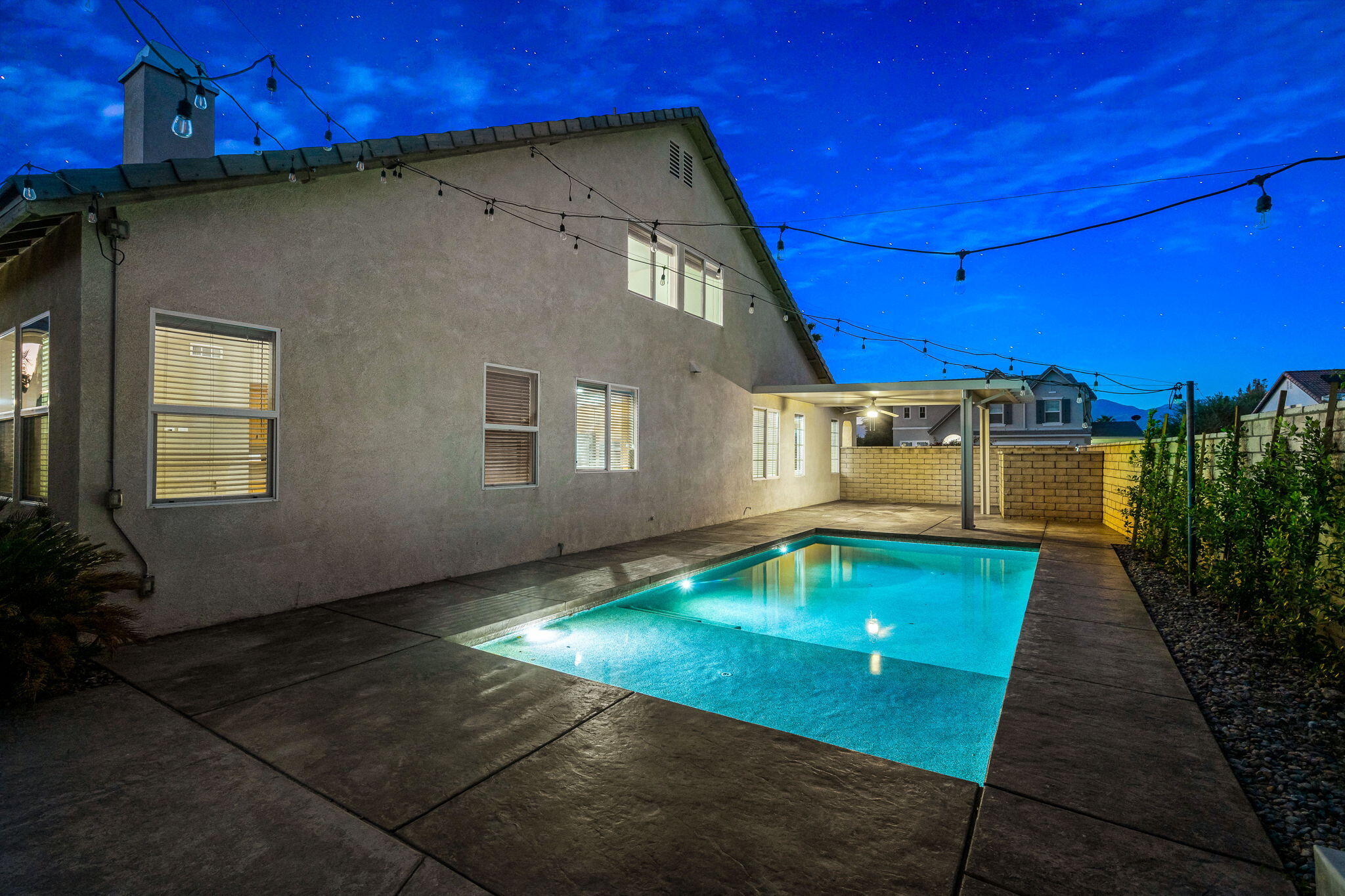 80510 Denton Drive Indio, CA 92203 - Photo 53 of 80 a view of a backyard with pool