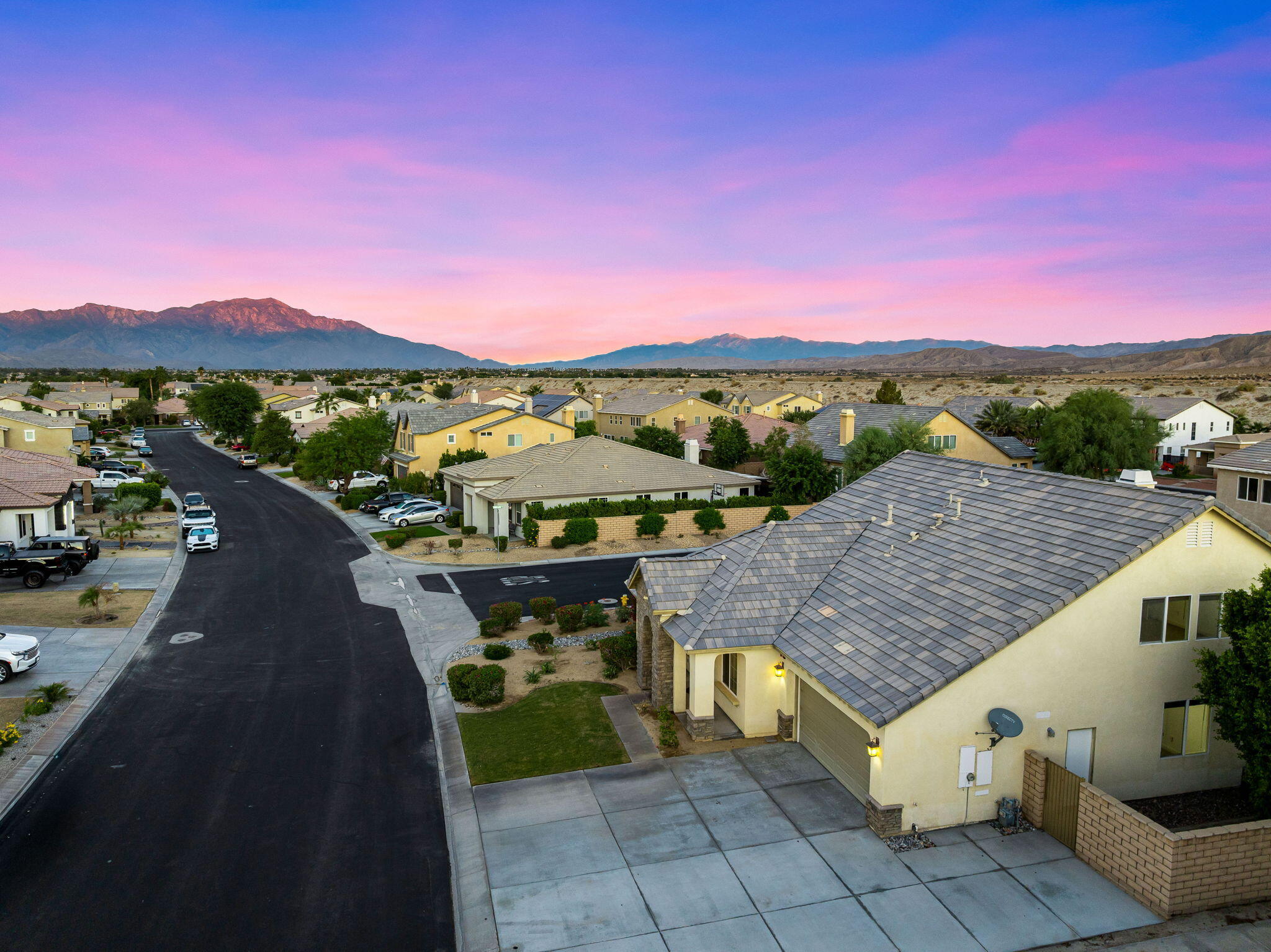 80510 Denton Drive Indio, CA 92203 - Photo 10 of 80 a view of a terrace with a table and chairs