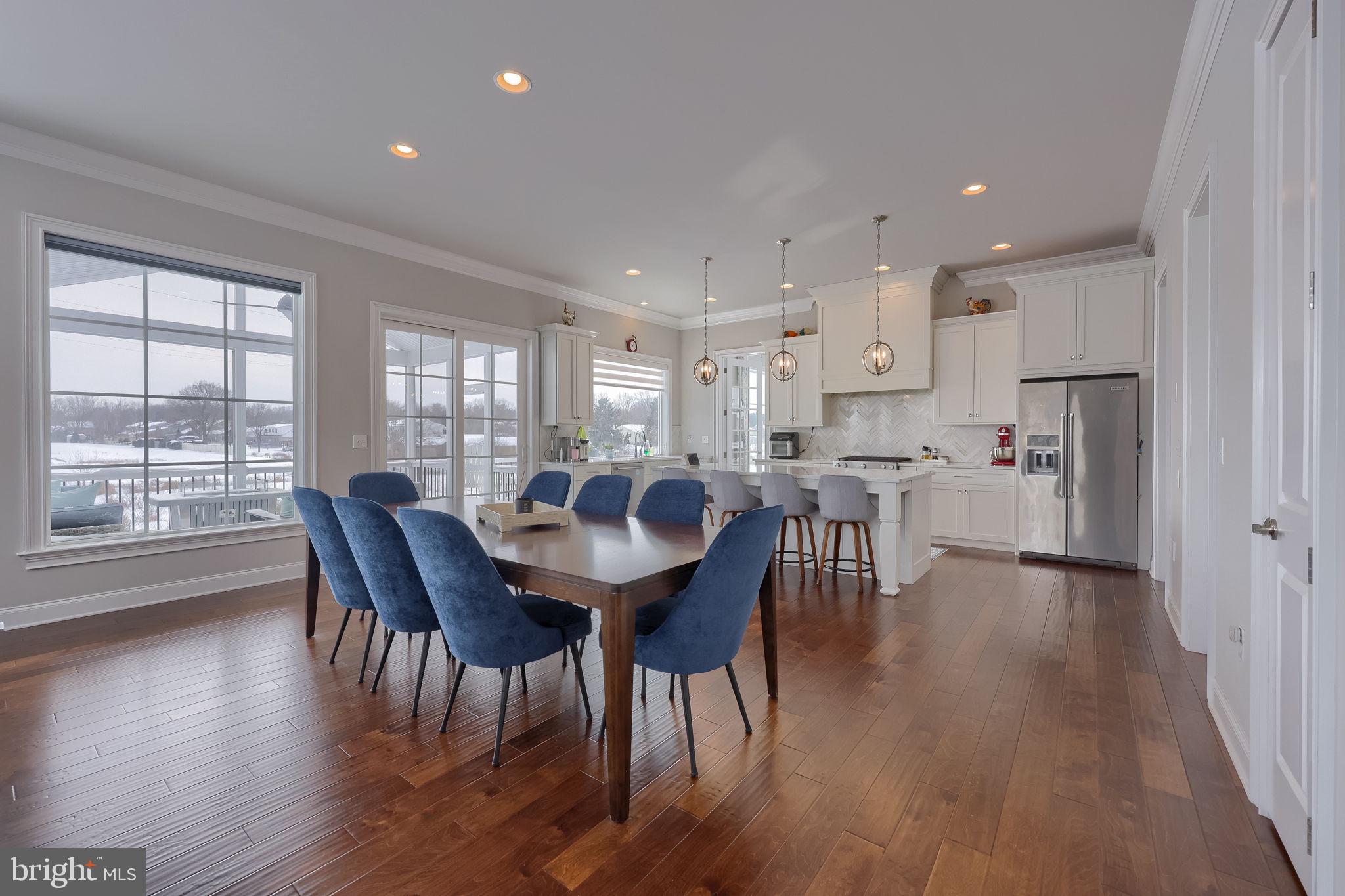 512 East Delp Road Lancaster, PA 17601 - Photo 12 of 75 a view of a dining room with furniture and wooden floor