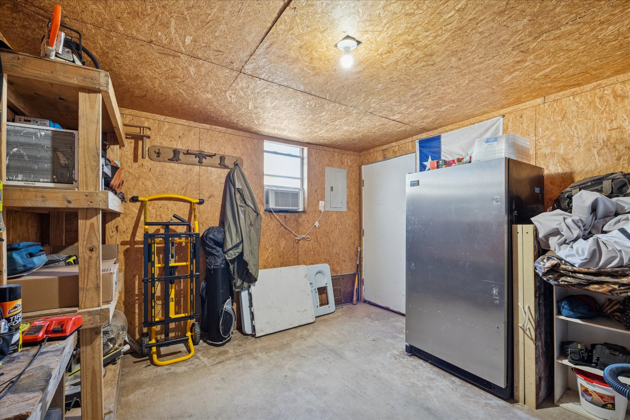 19115 Frey Road Hempstead, TX 77445 - Photo 24 of 35 a view of storage and utility room