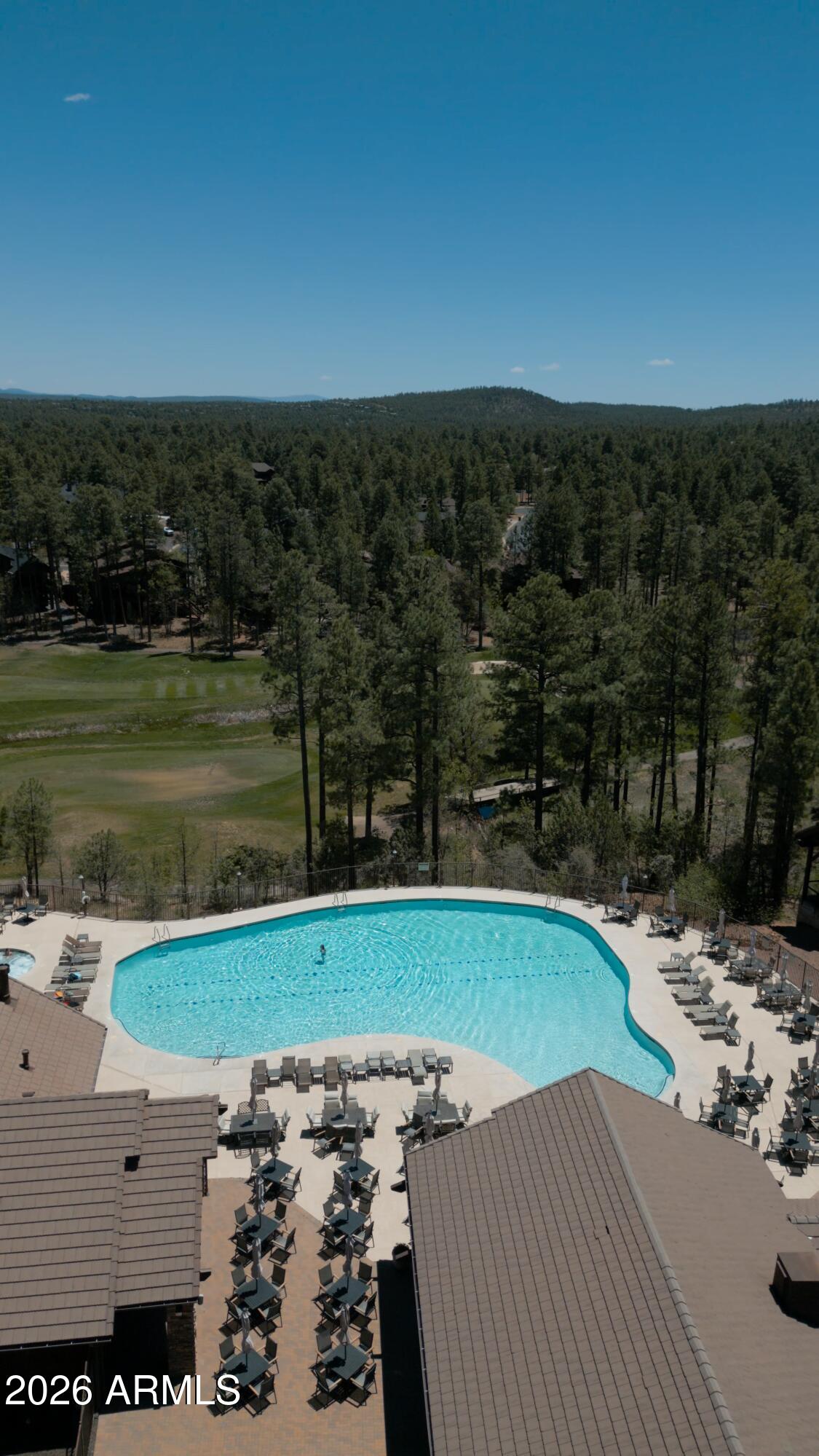 2540 West Pinegrass Road Show Low, AZ 85901 - Photo 11 of 19 pool aerial 2