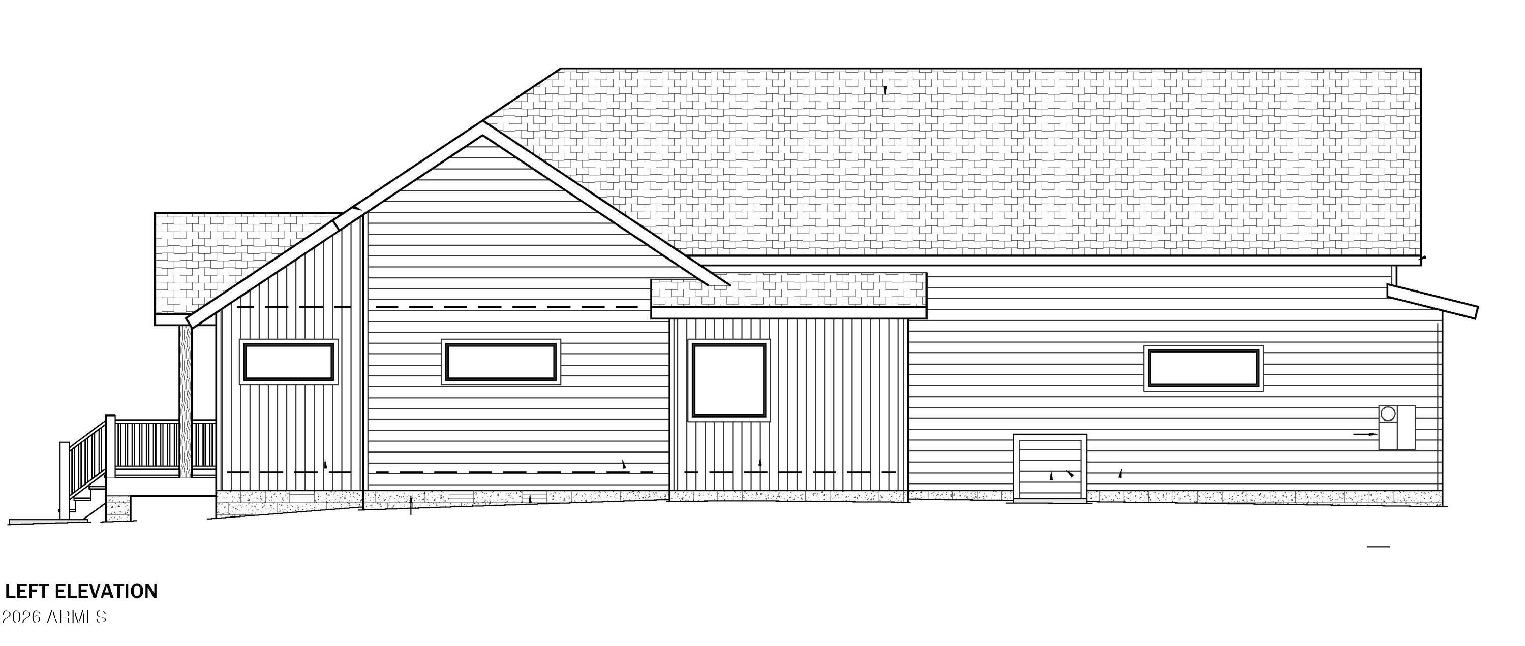 2540 West Pinegrass Road Show Low, AZ 85901 - Photo 3 of 19 Boontung Left Elevation
