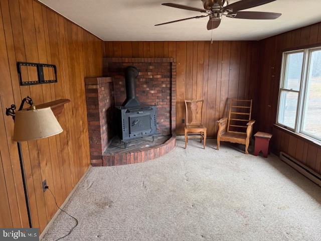 31348 Mt Pleasant Road Laurel, DE 19956 - Photo 4 of 10 a view of an empty room with a fireplace and a window