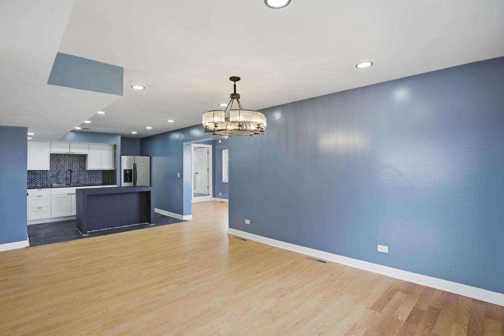 17N620 Ketchum Road Hampshire, IL 60140 - Photo 14 of 50 a view of a kitchen with a sink and a refrigerator