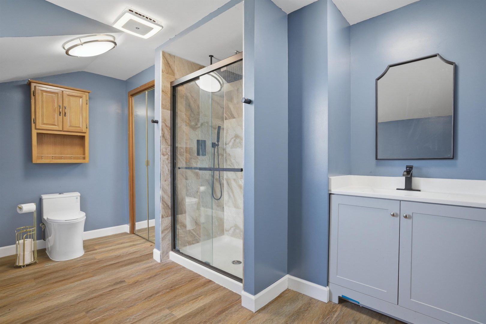 17N620 Ketchum Road Hampshire, IL 60140 - Photo 19 of 50 a bathroom with a sink and a mirror