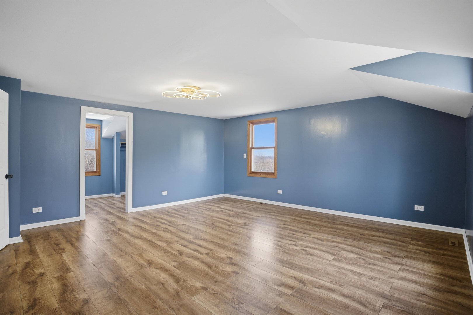 17N620 Ketchum Road Hampshire, IL 60140 - Photo 31 of 50 a view of an empty room with window and wooden floor
