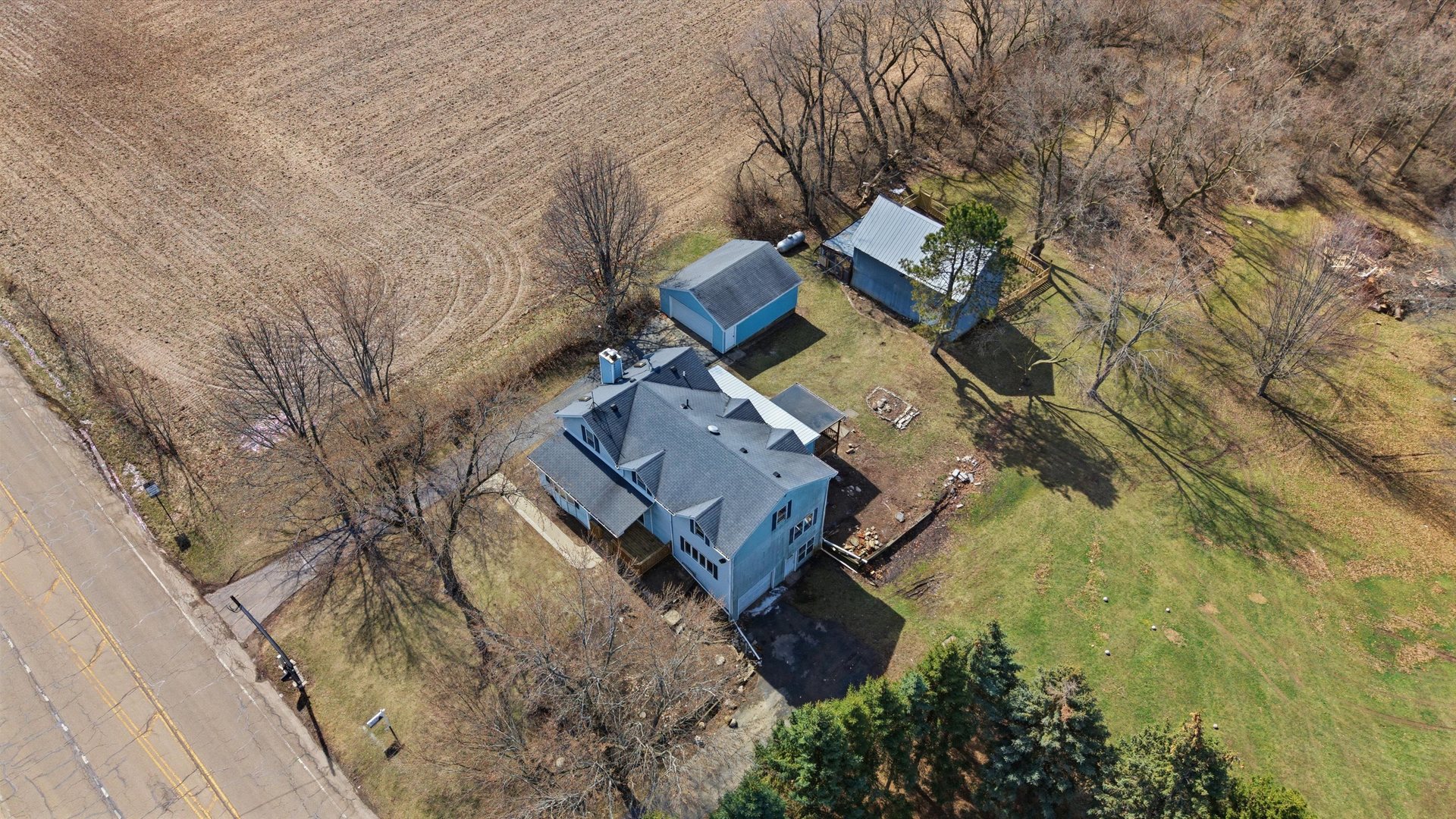 17N620 Ketchum Road Hampshire, IL 60140 - Photo 8 of 50 an aerial view of house with yard