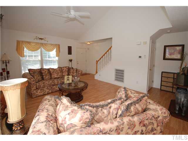4105 Mantua Way Raleigh, NC 27604 - Photo 5 of 25 a bed room with a bed and a television