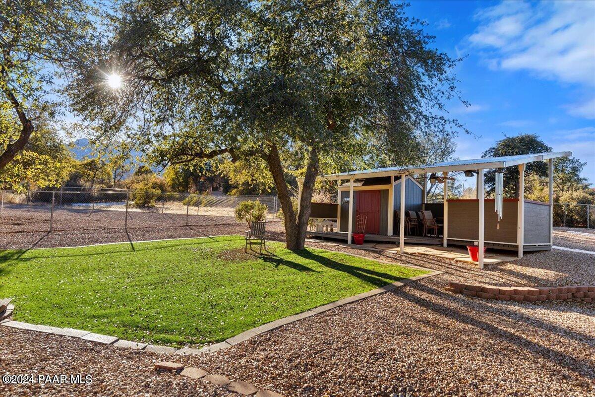 2600 West Bard Ranch Road Prescott, AZ 86305 - Photo 39 of 42 SIDE YARD AND SHED