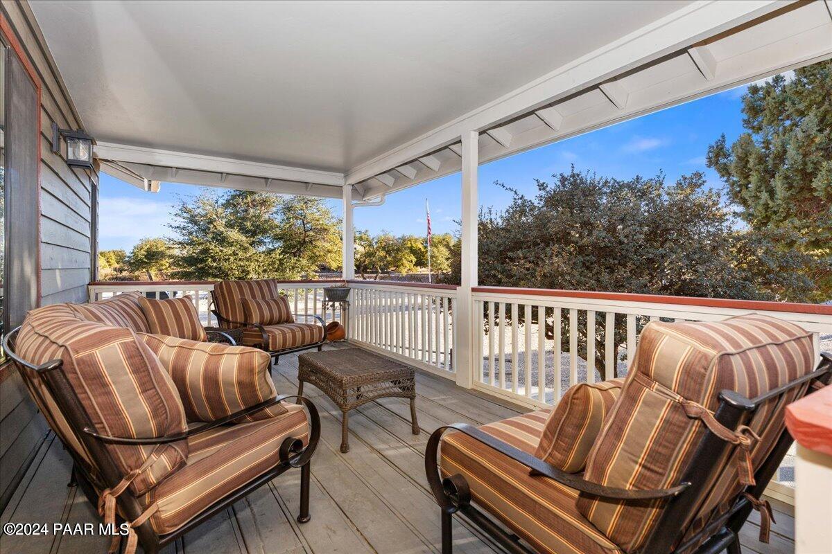 2600 West Bard Ranch Road Prescott, AZ 86305 - Photo 4 of 42 fRONT DECK