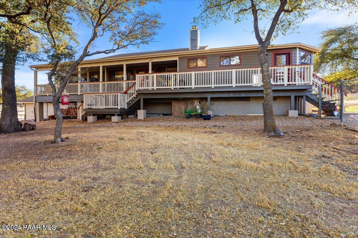 2600 West Bard Ranch Road Prescott, AZ 86305 - Photo 9 of 42 BACK OF HOME