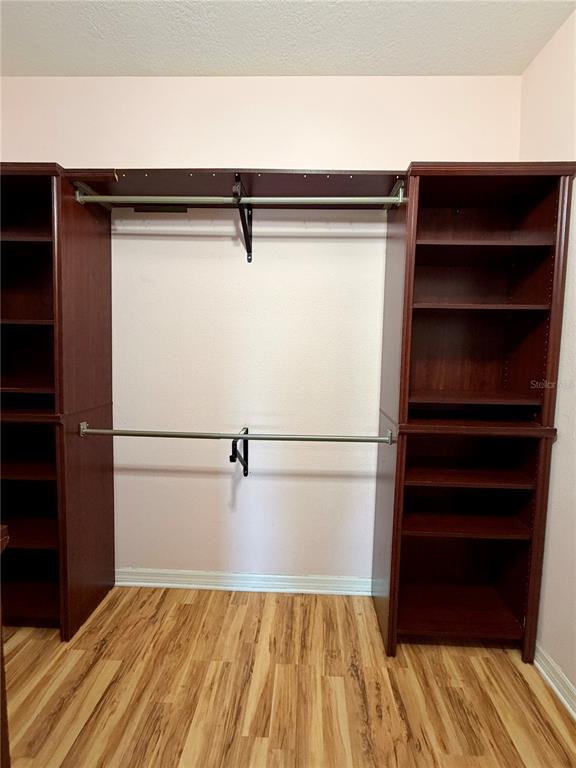 4848 Tampa Downs Boulevard Lutz, FL 33559 - Photo 13 of 27 a view of walk in closet with empty racks
