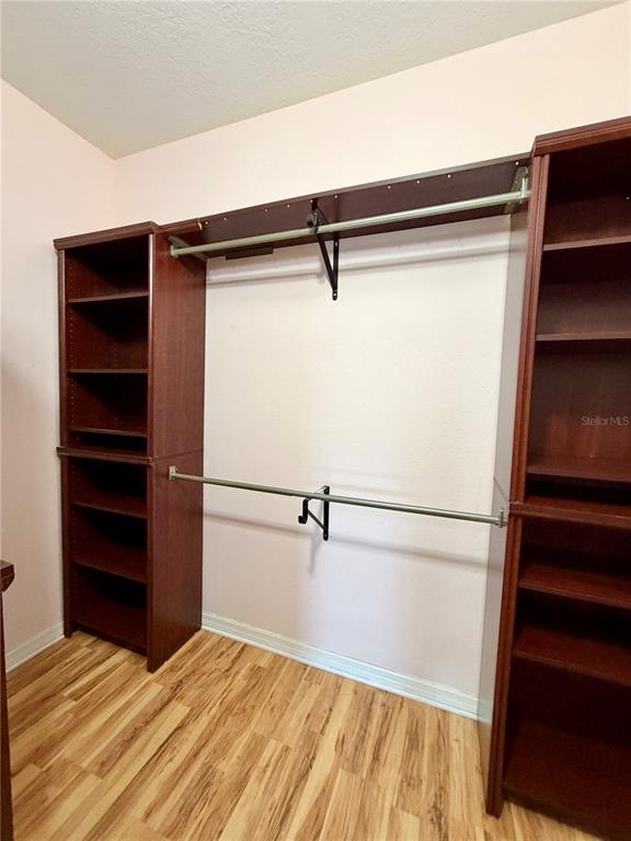 4848 Tampa Downs Boulevard Lutz, FL 33559 - Photo 14 of 27 a view of a closet with wooden floor