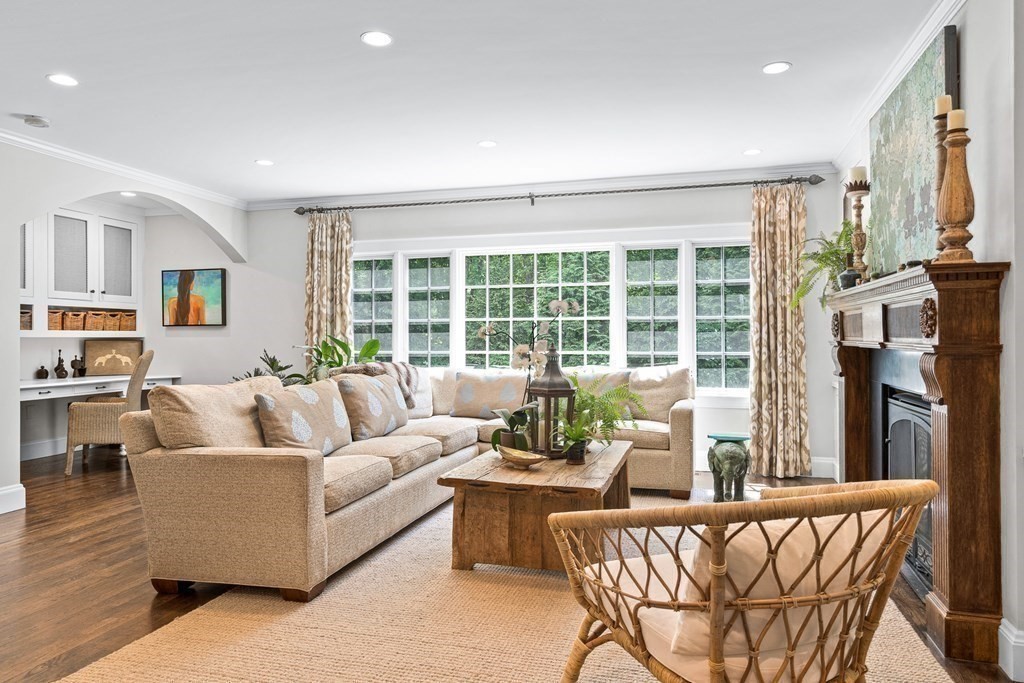 25 Emerson Road Wellesley, MA 02481 - Photo 19 of 42 a living room with furniture and large windows