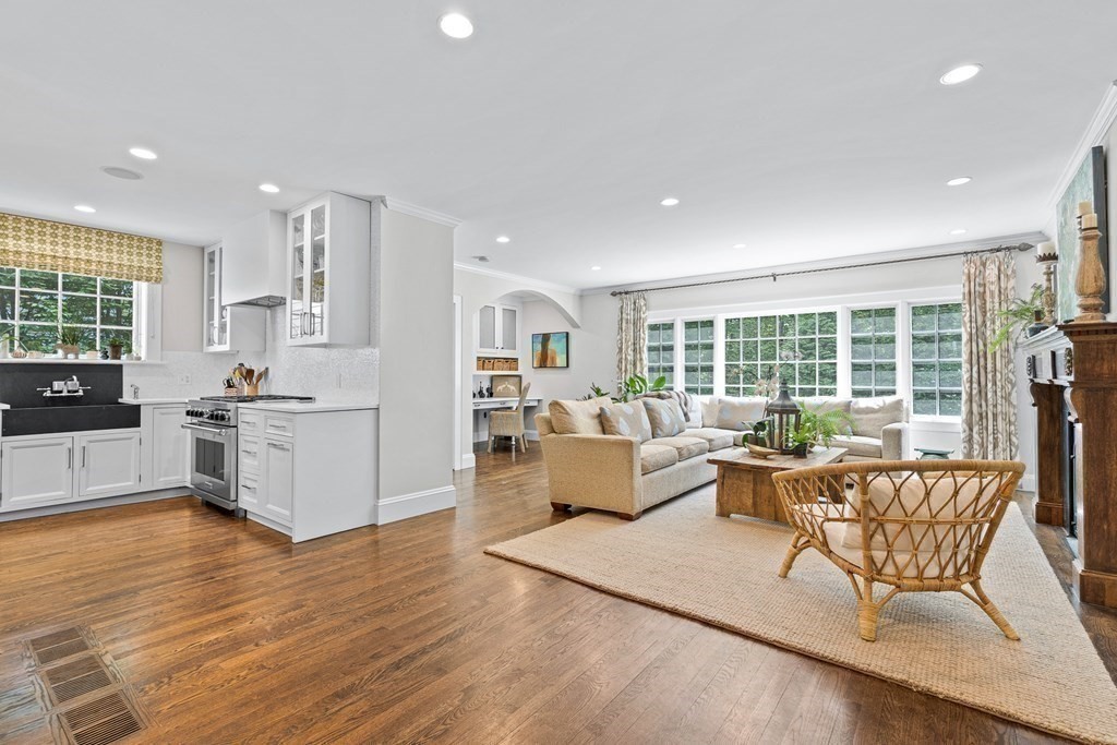 25 Emerson Road Wellesley, MA 02481 - Photo 20 of 42 a living room with furniture and a large window