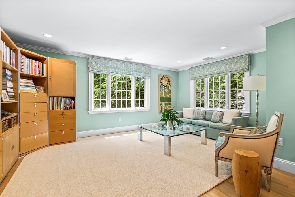 25 Emerson Road Wellesley, MA 02481 - Photo 27 of 42 a living room with furniture and large windows