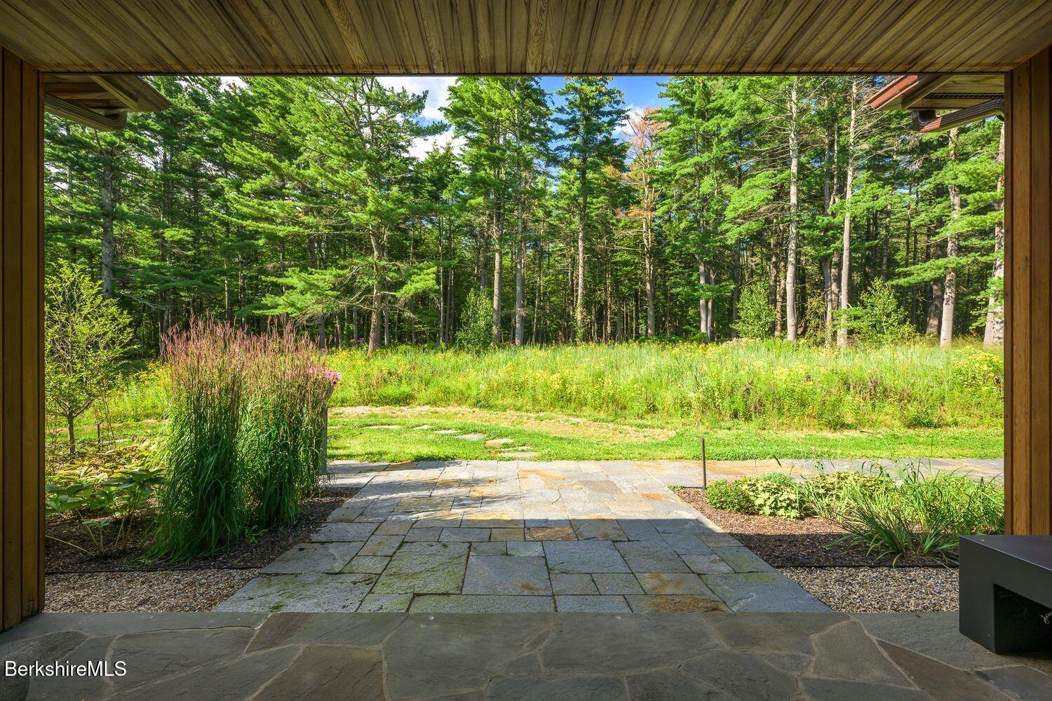 651 Hayes Hill Road New Marlborough, MA 01244 - Photo 18 of 75 VIEW FROM MAIN ENTRANCE TO THE WOODS