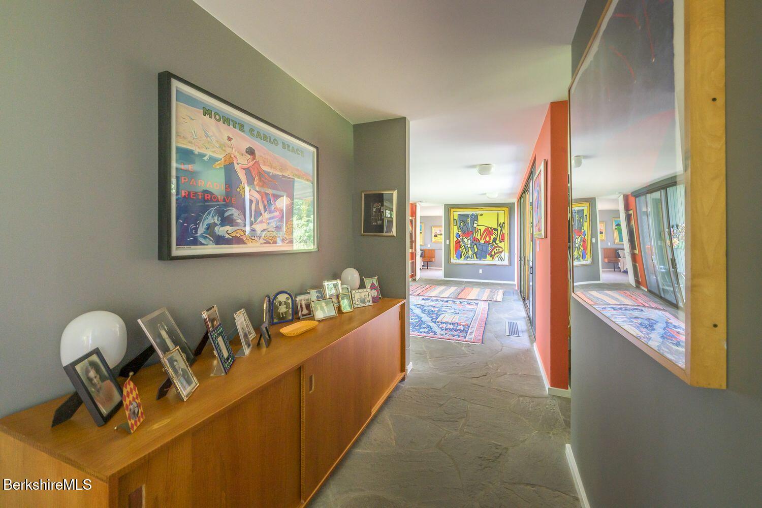 651 Hayes Hill Road New Marlborough, MA 01244 - Photo 21 of 75 HALLWAY TO THE MAIN LIVING AREA