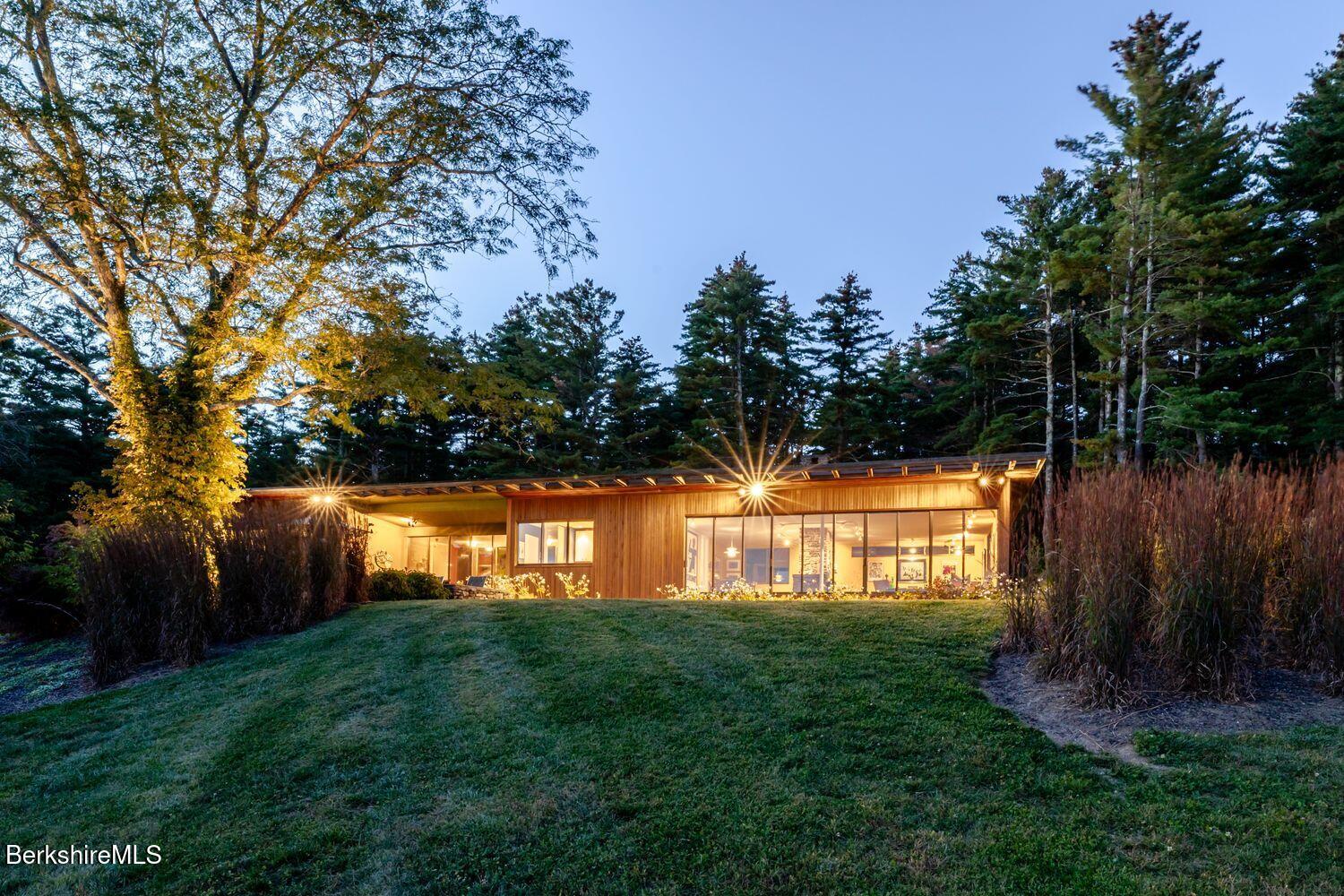 651 Hayes Hill Road New Marlborough, MA 01244 - Photo 3 of 75 DUSK AT THE MAIN HOUSE