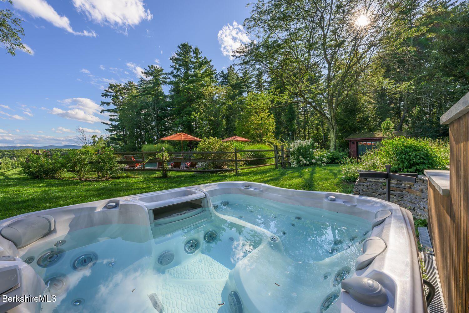 651 Hayes Hill Road New Marlborough, MA 01244 - Photo 42 of 75 HOT TUB WITH POOL VIEW