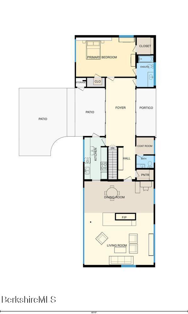 651 Hayes Hill Road New Marlborough, MA 01244 - Photo 74 of 75 FIRST FLOOR FLOOR PLANS