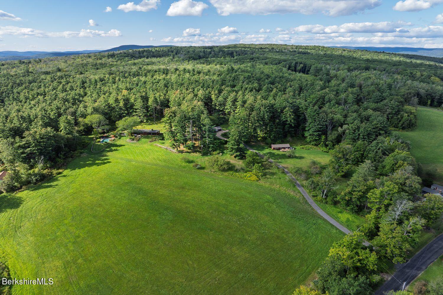 651 Hayes Hill Road New Marlborough, MA 01244 - Photo 8 of 75 BIRDSEYE VIEW OF THE PROPERTY