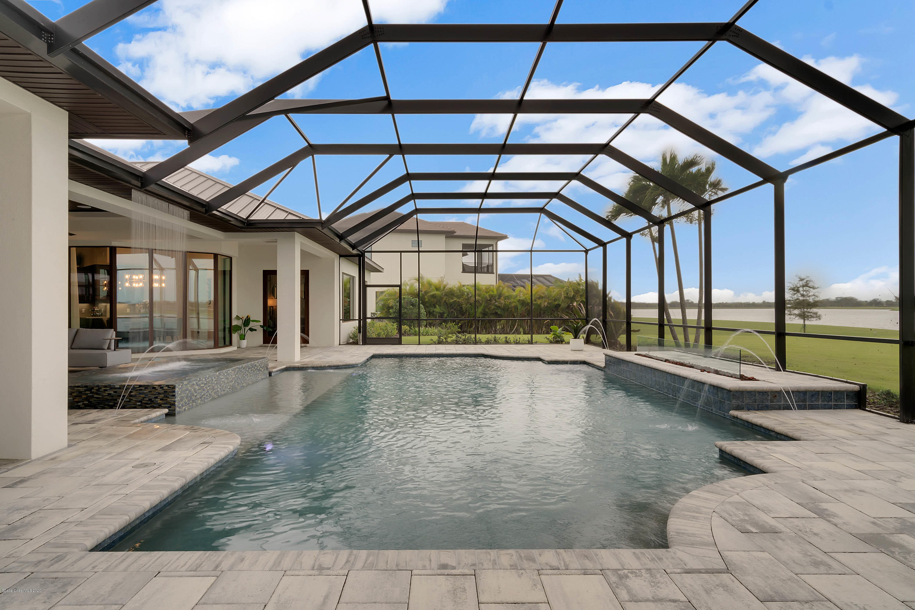 4533 Milost Drive Rockledge, FL 32955 - Photo 20 of 49 a view of a indoor swimming pool