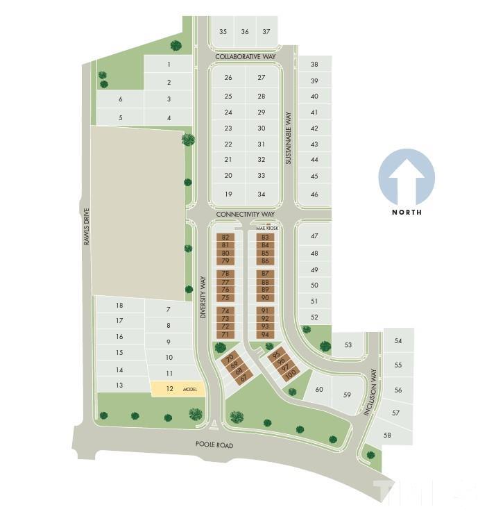 313 Diversity Way Raleigh, NC 27610 - Photo 3 of 3 a picture of a room with a baby bed