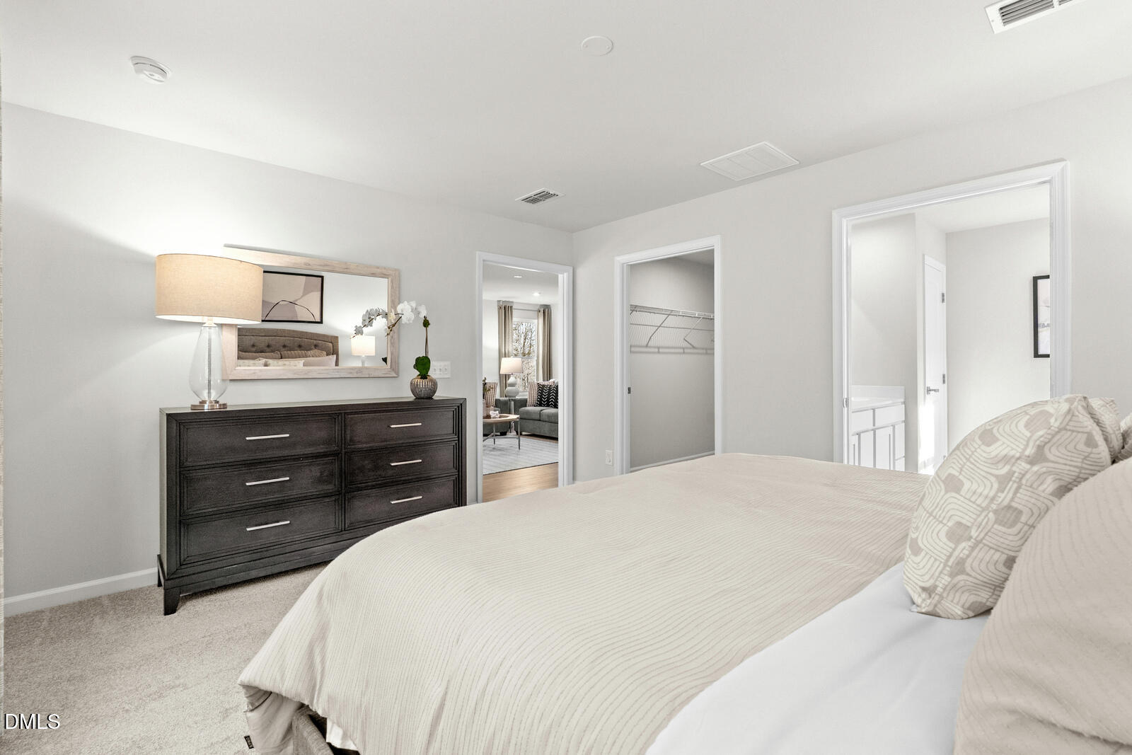 3894 Moth Lane Bailey, NC 27807 - Photo 12 of 23 a bedroom with a bed and a dresser