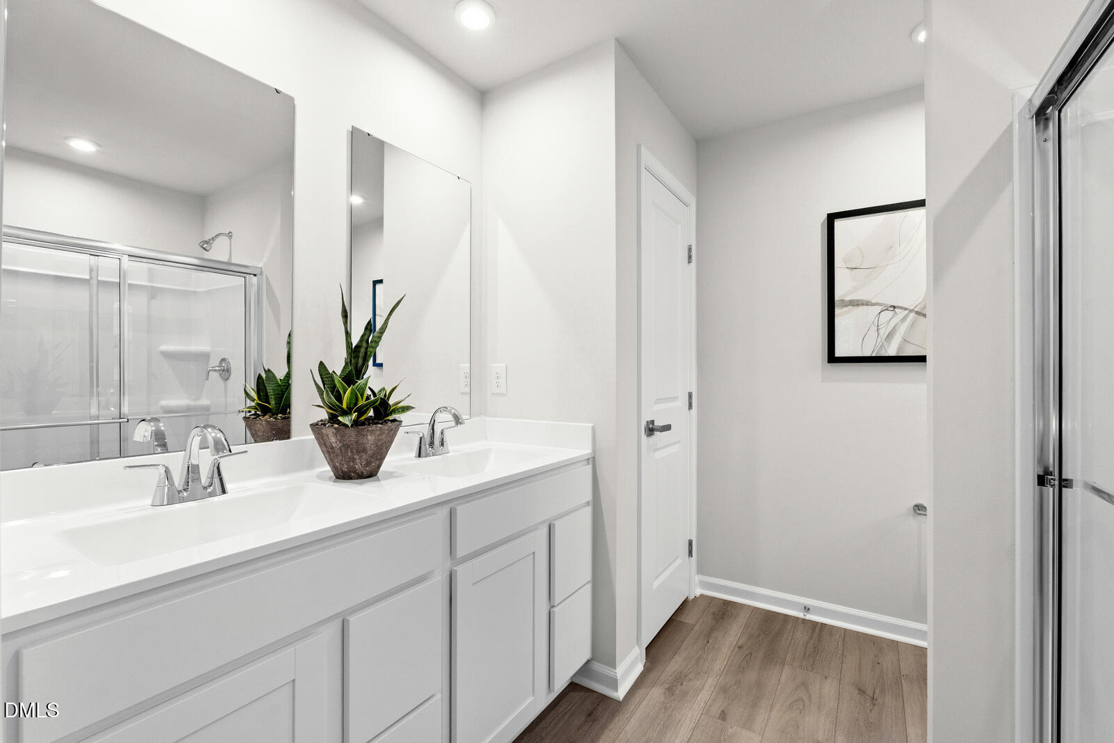 3894 Moth Lane Bailey, NC 27807 - Photo 13 of 23 a bathroom with a sink a vanity and a mirror