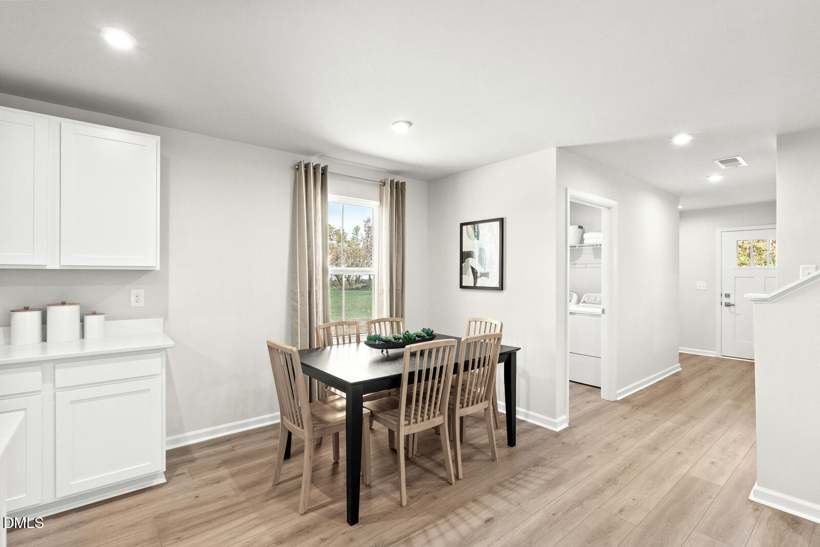 3894 Moth Lane Bailey, NC 27807 - Photo 9 of 23 a view of a dining room with furniture and wooden floor