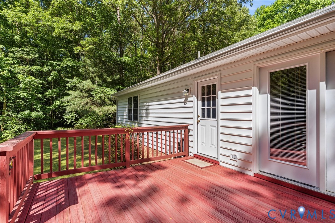 12654 Mt Olive Cohoke Road West Point, VA 23181 - Photo 26 of 31 a view of a wooden fence