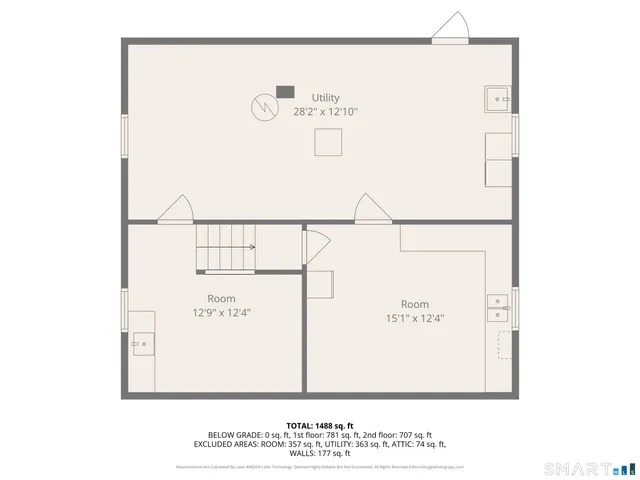 a picture of a wall with a white wall and a white wall