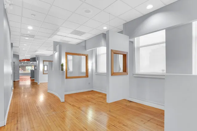 a view of empty room