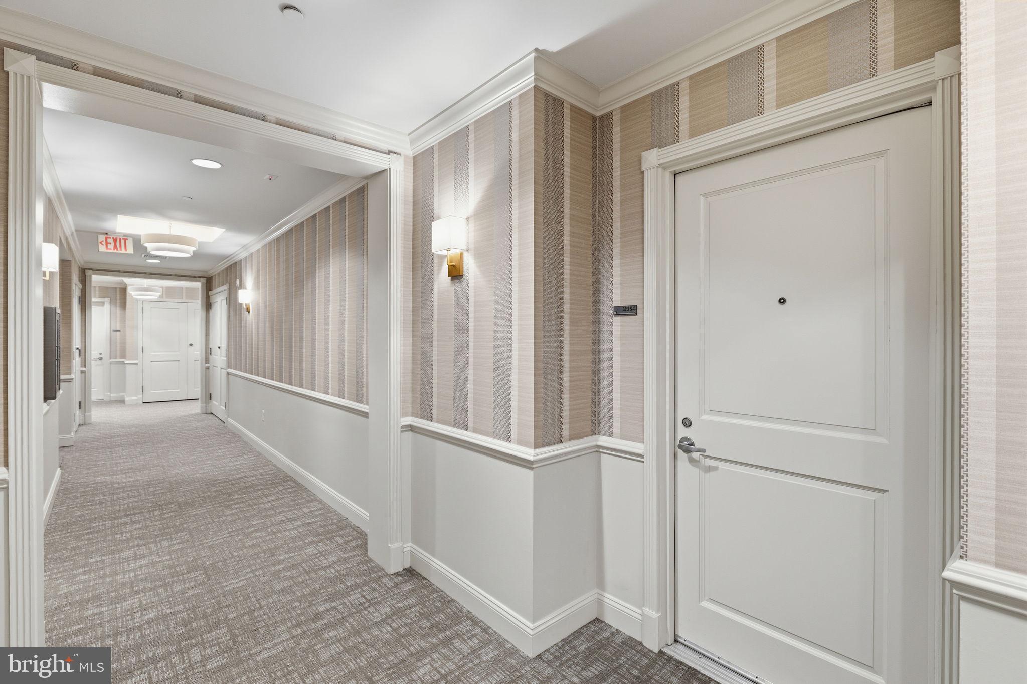600 Commodore Court, Unit 2604 Philadelphia, PA 19146 - Photo 28 of 33 a view of entryway with wooden floor
