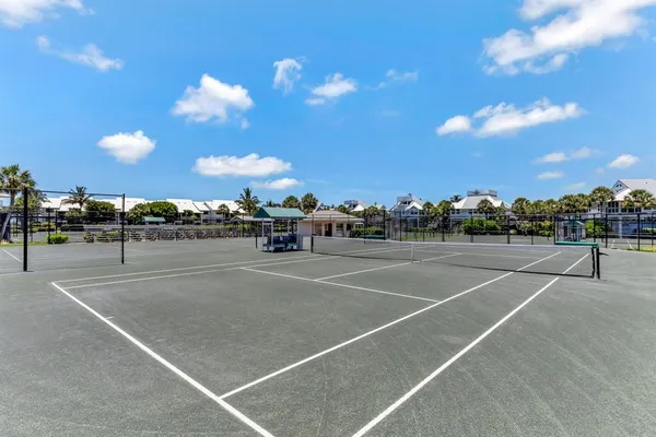a view of a tennis court