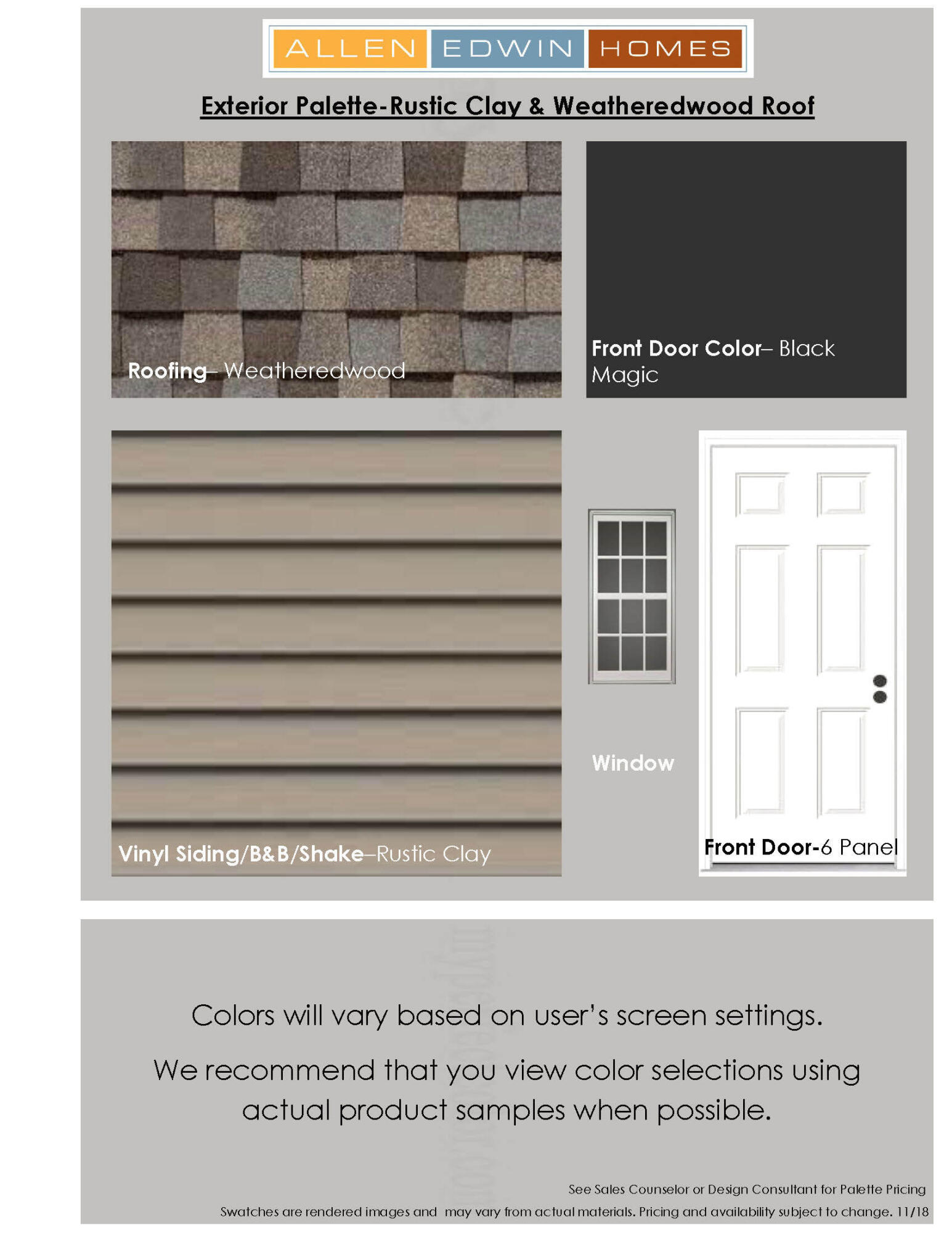 518 McKinley Three Rivers, MI 49093 - Photo 24 of 26 MTR0033 EXTERIOR PALETTE