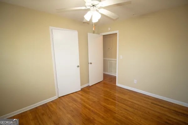 wooden floor in an empty room