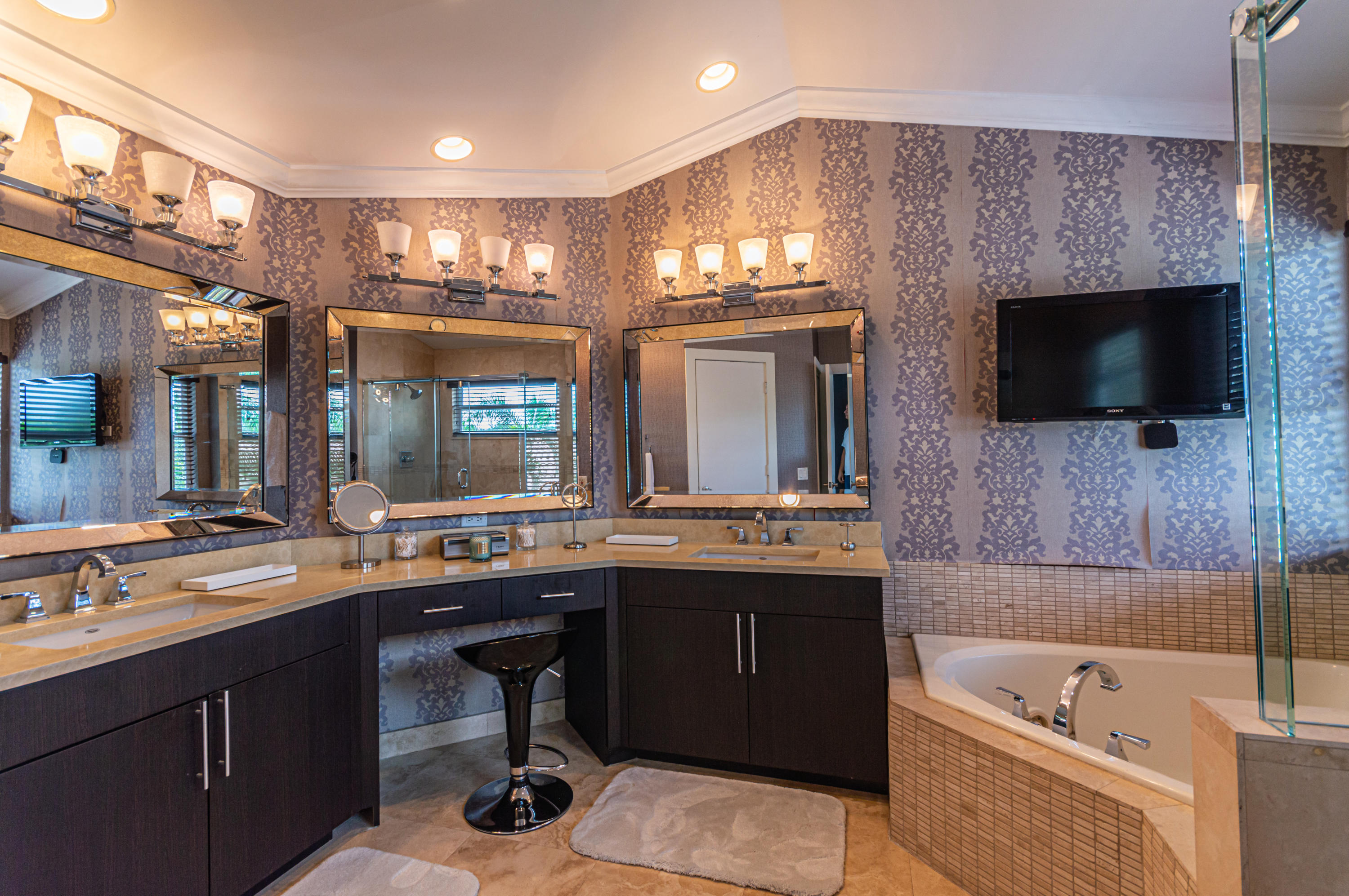 3415 Northwest 51st Place Boca Raton, FL 33496 - Photo 29 of 38 Master bathroom