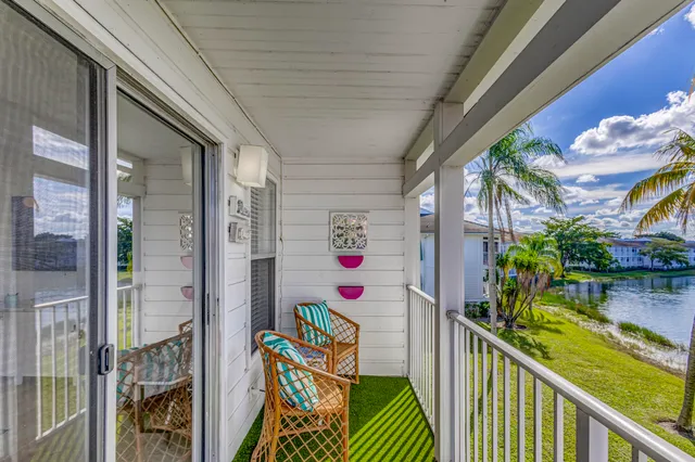 a view of outdoor space and swimming pool
