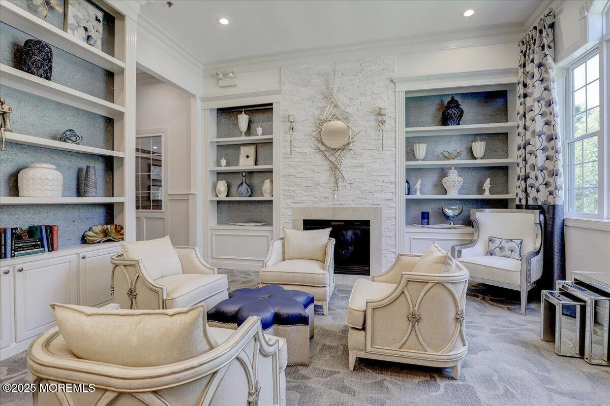 3205 Falston Circle Old Bridge, NJ 08857 - Photo 41 of 44 a living room with furniture and a fireplace