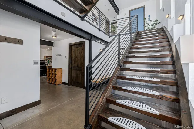 a view of storage and utility room