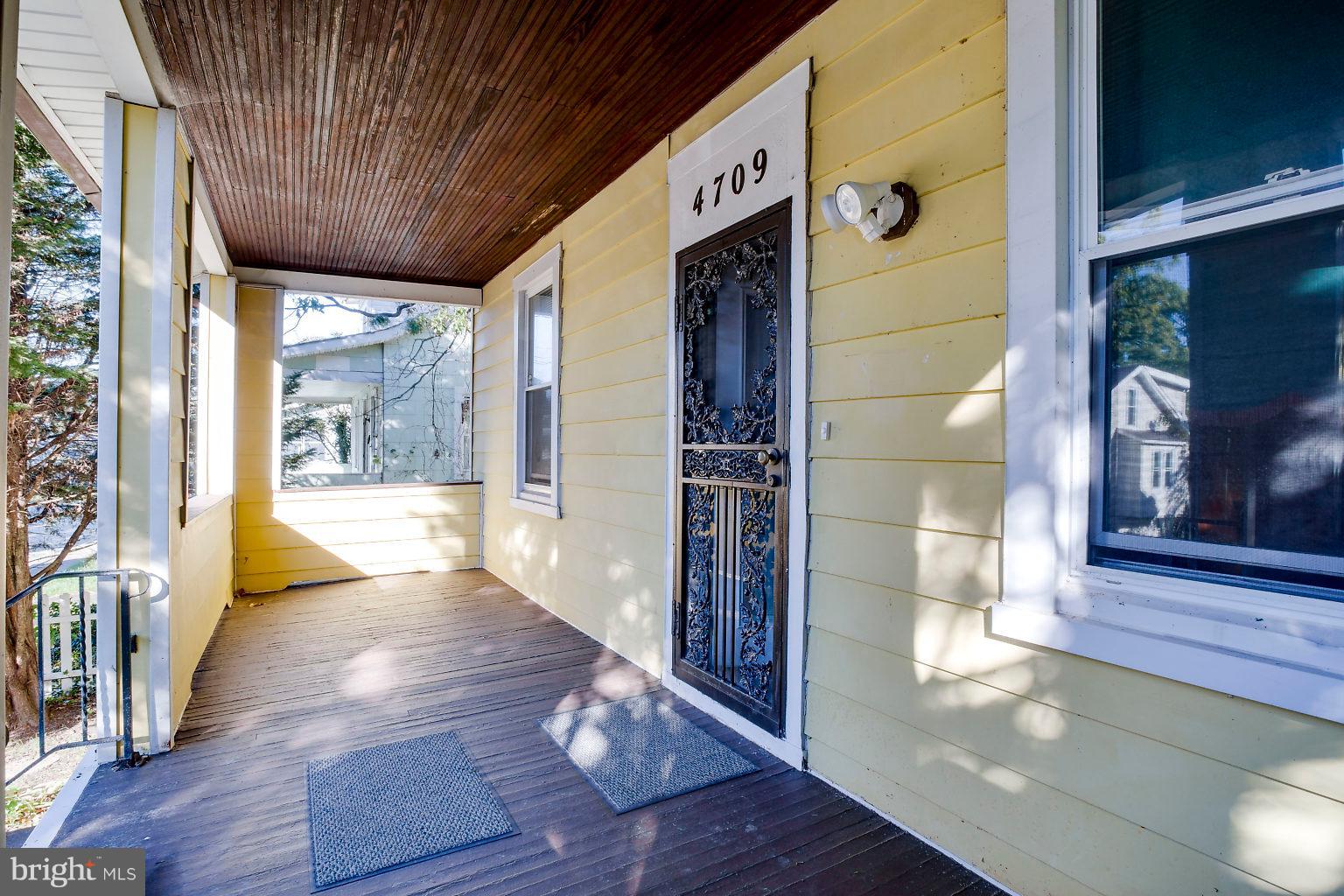 4709 Pilgrim Road Baltimore, MD 21214 - Photo 8 of 44 Covered front porch